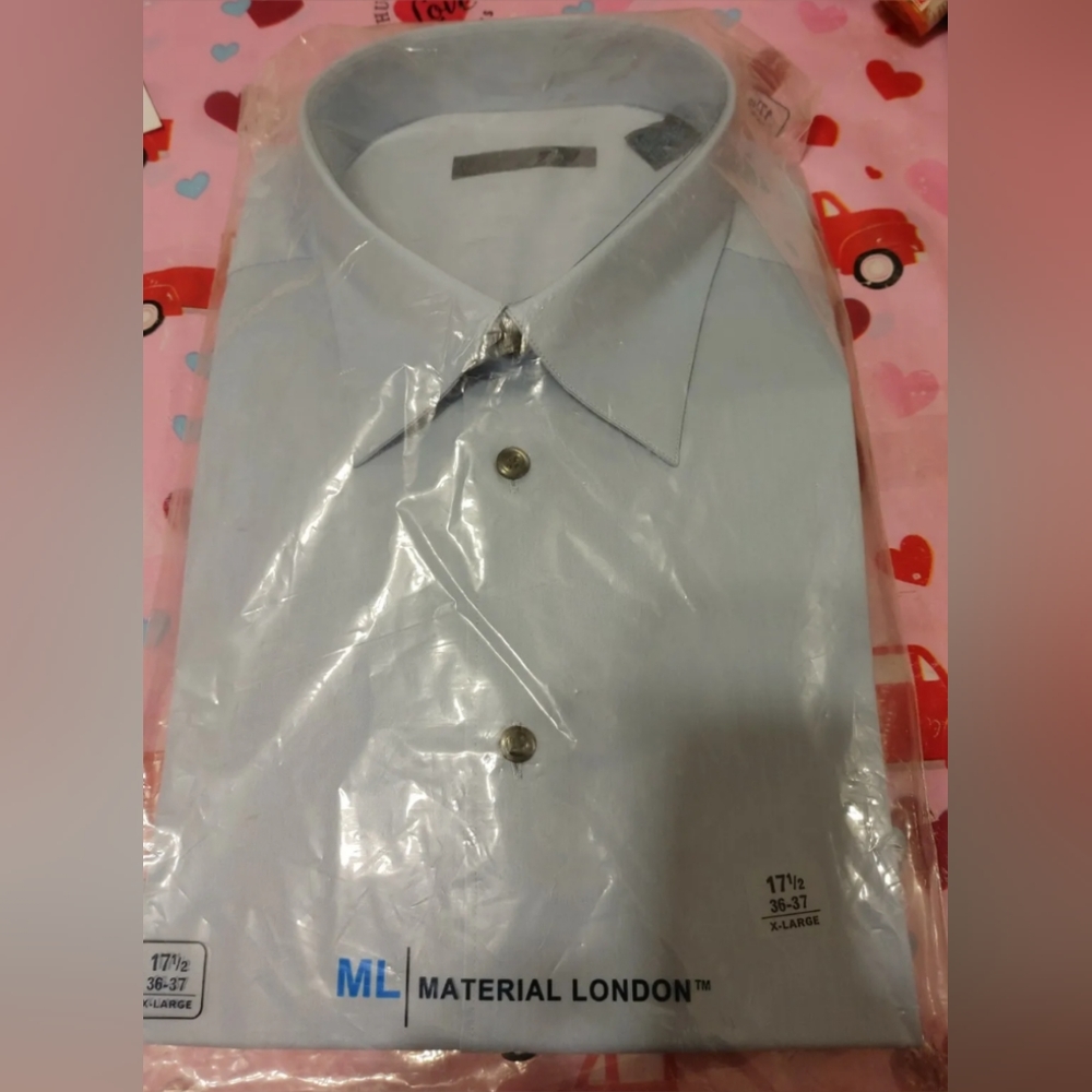 Long sleeve shirt men 17 1/2 x 36-37